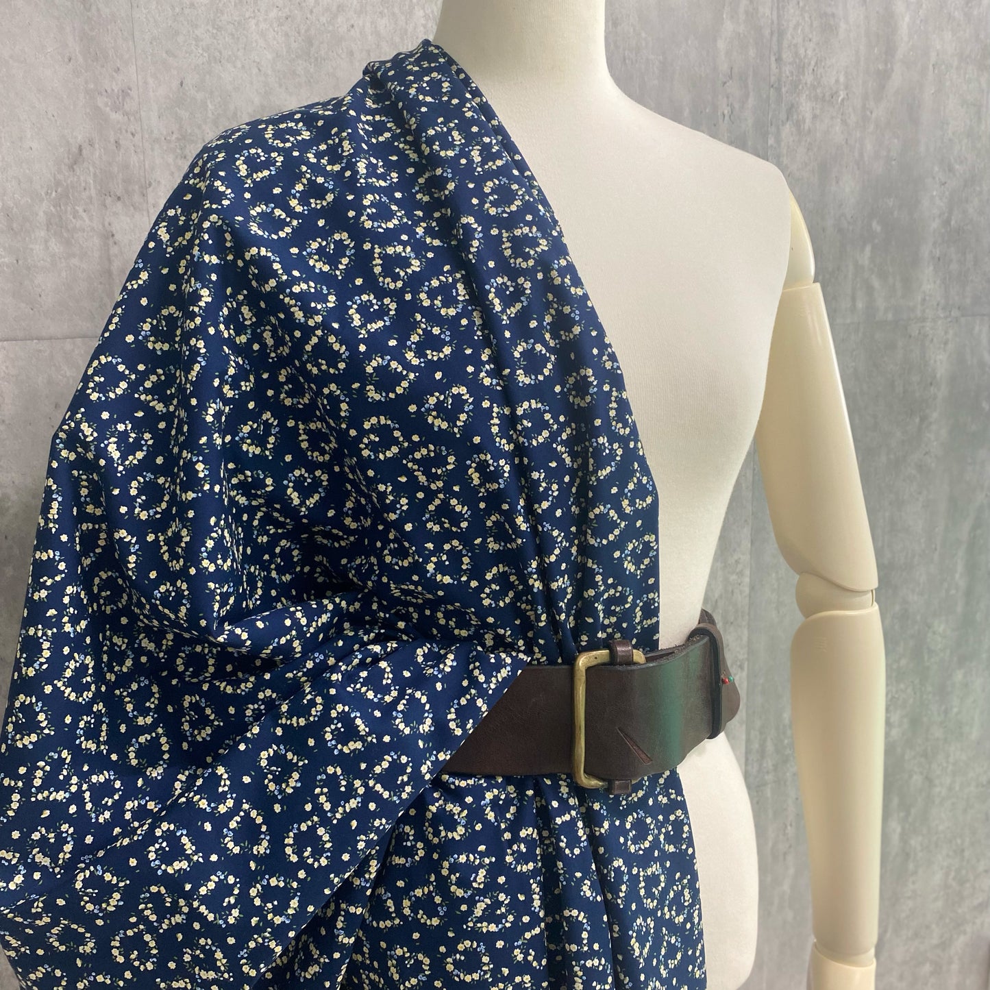 花柄ハートプリント