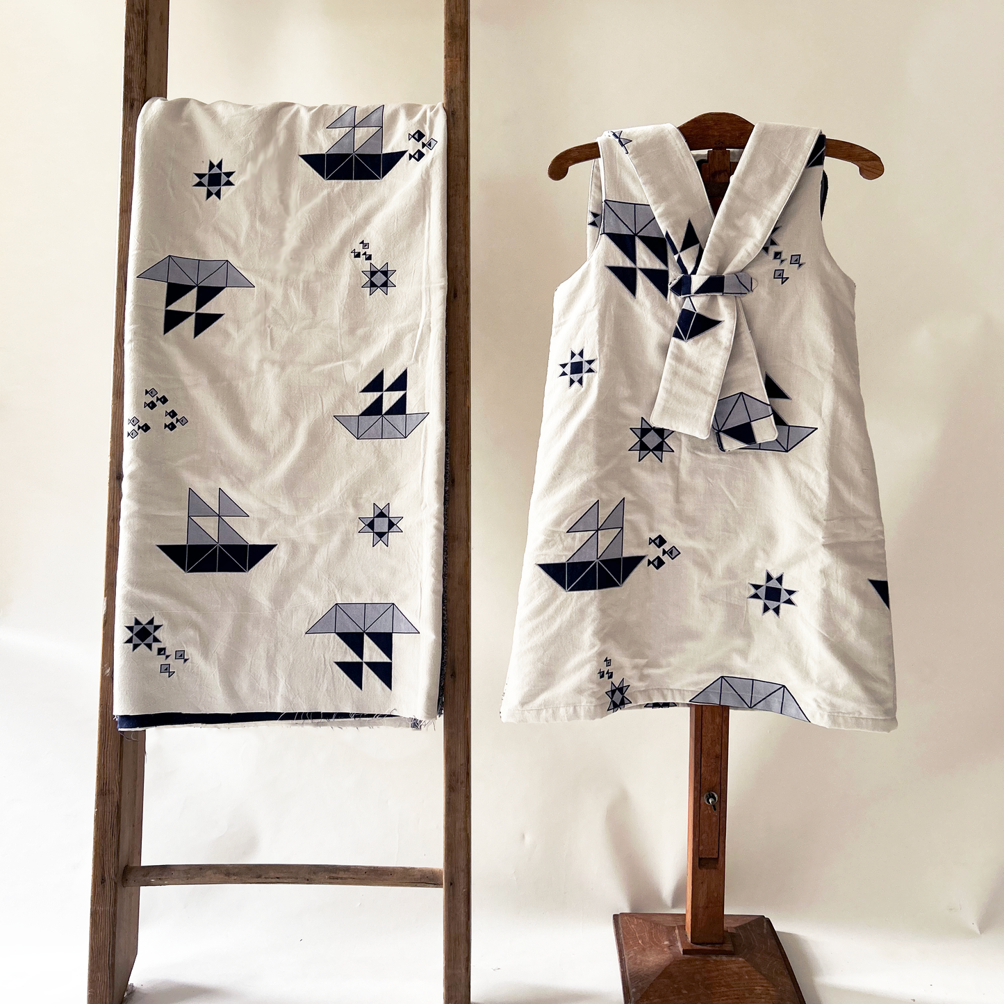 Sailing jacquard【こどものあそびぎ】
