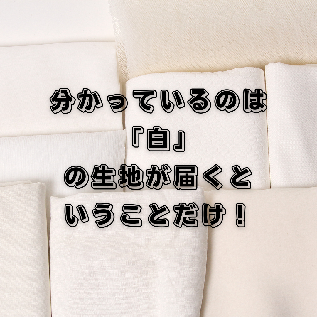 生地ガチャ / #1【白】
