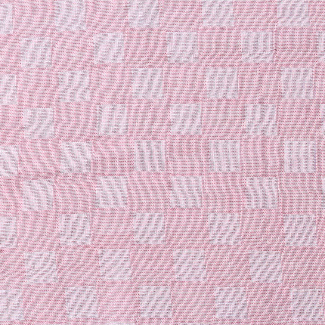 市松模様のダブルガーゼ