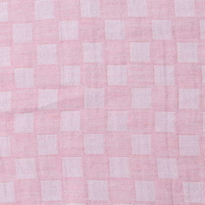 市松模様のダブルガーゼ