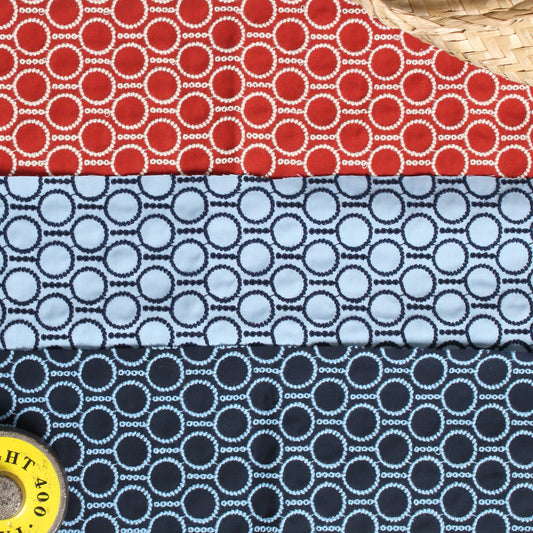 丸ドットボーラー刺繍