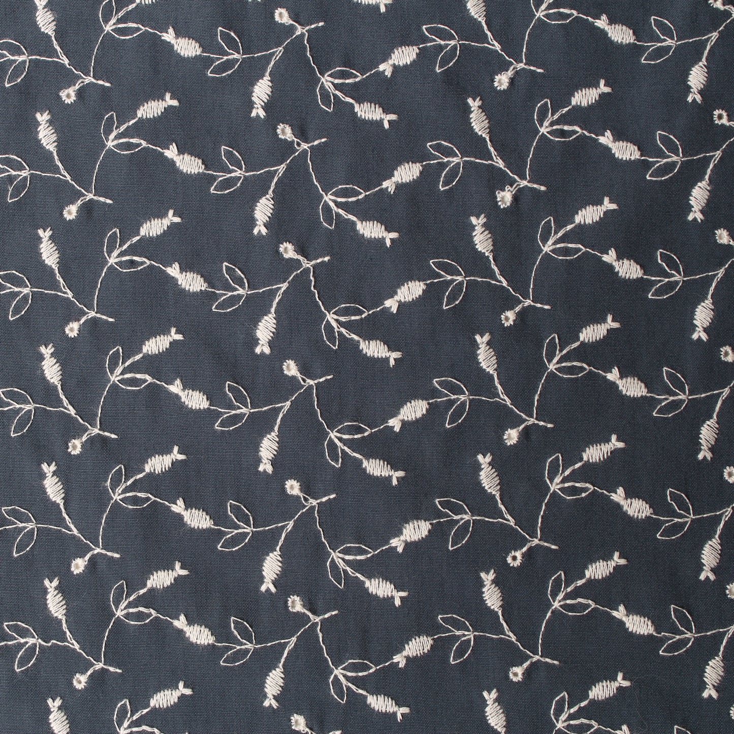 T/C花柄ボーラー刺繍