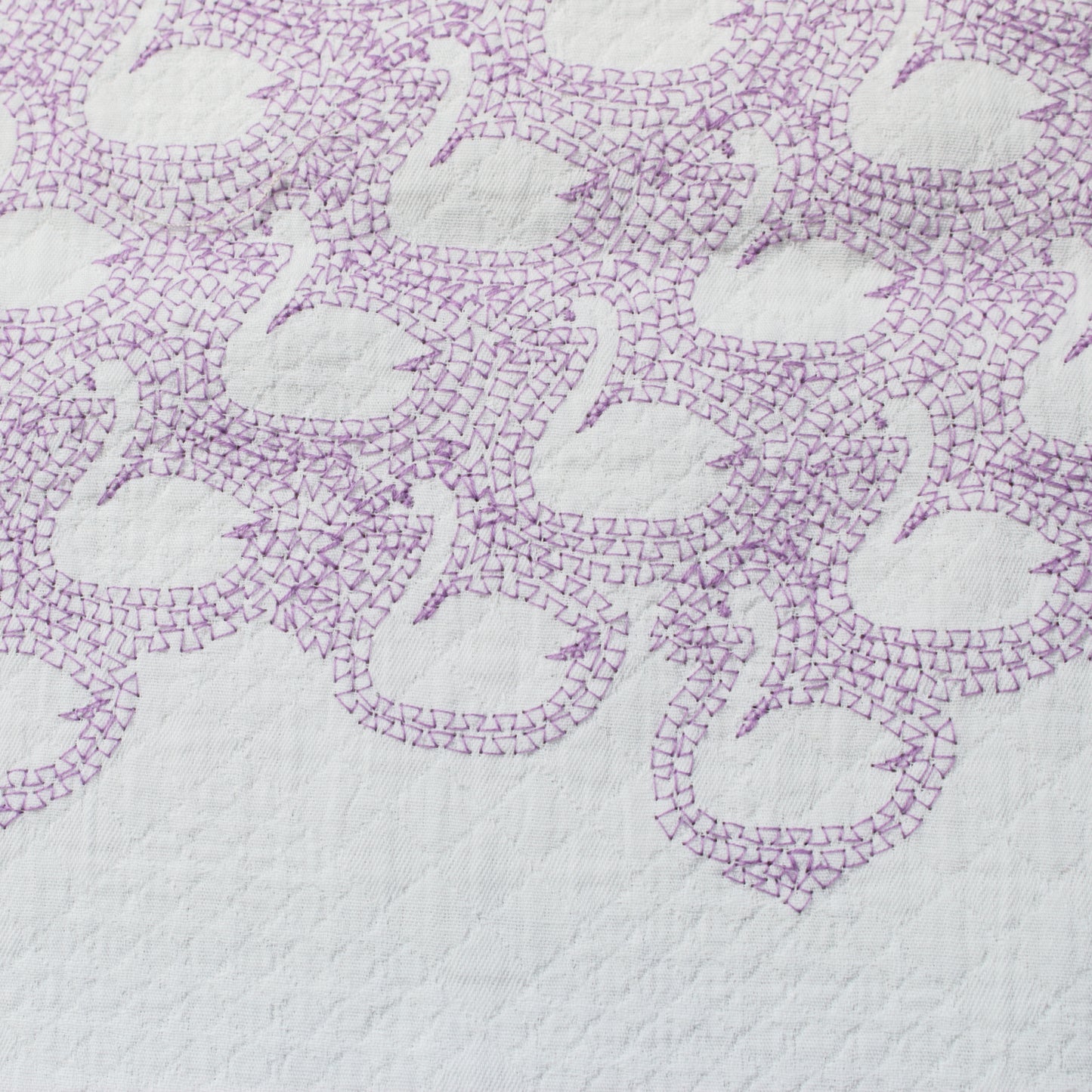 スワン刺繍 ー ダイヤジャカード・ランダムダイヤジャガード